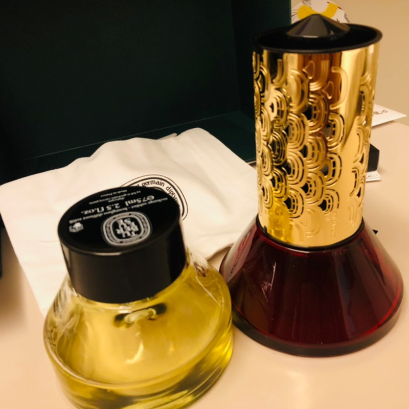 Home Fragrance Brands - Diptyque Hourglass Diffuser Baies 34 Naturalny