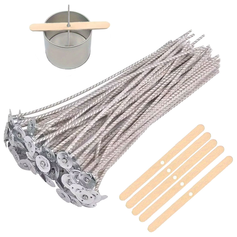 Home Fragrance Brands - 55szt Kwiatowa świeca Knot Drewniany uchwyt
