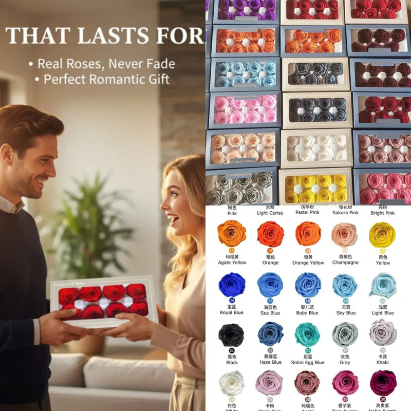 BloomLove Wieczna Róża 8 szt.  – Home Fragrance No 4 recenzja i cena