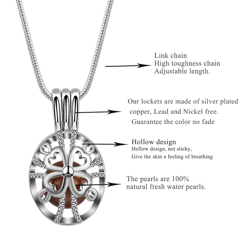 EUDORA Pearl Cage kolor srebrn – Diffuser Necklace Locket recenzja i cena