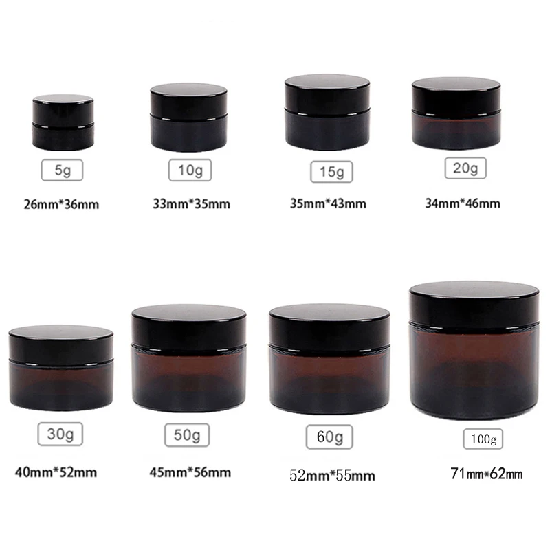 5 szt. Bursztynowe puste szkla – Amber Jar Candle recenzja i cena