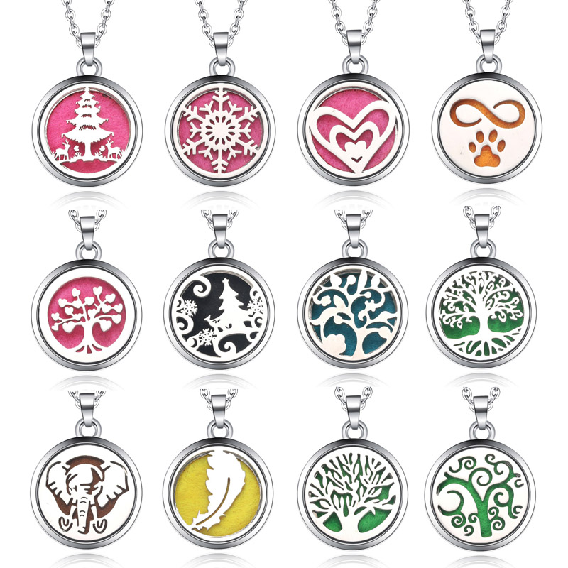 Drzewo życia aromat pudełko na – Diffuser Necklace Locket recenzja i cena