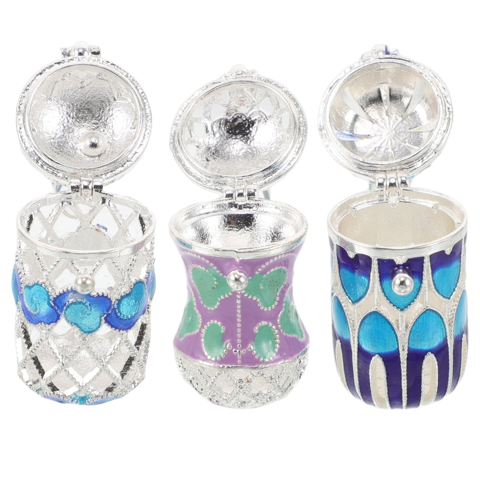 3 sztuki emaliowanych naszyjni – Diffuser Necklace Locket recenzja i cena