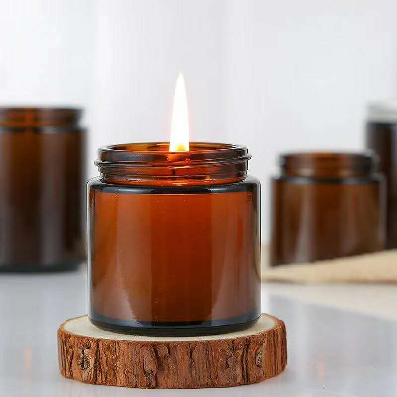 6 szt. 100/250ml Szklane słoik – Amber Jar Candle recenzja i cena